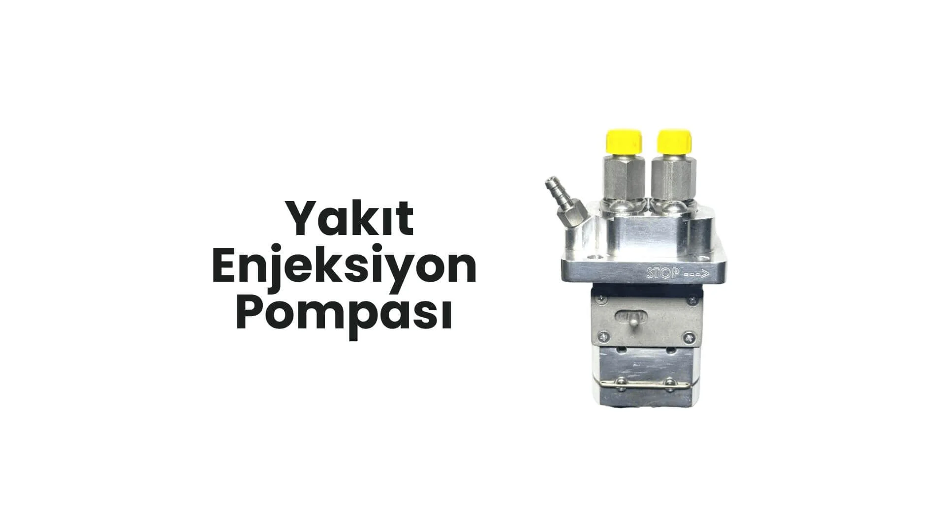Yüksek Teknolojili Yakıt Pompası